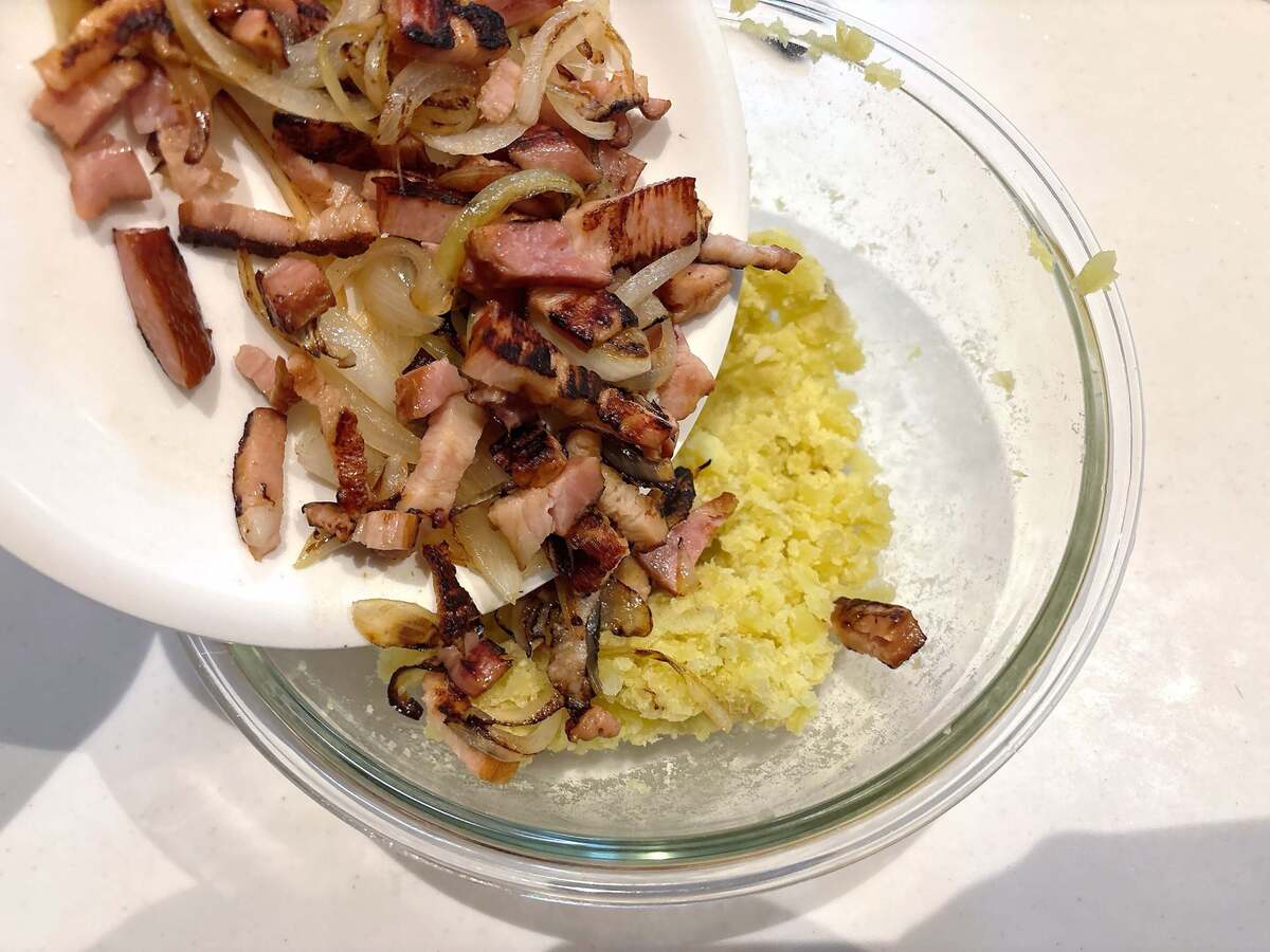 三木家流「さつまいもポテサラ」