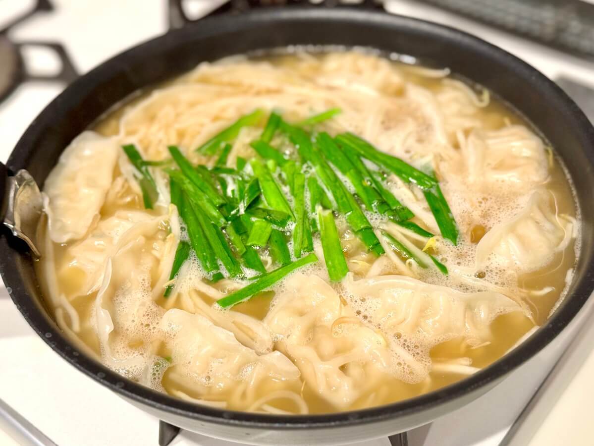 もやし餃子鍋