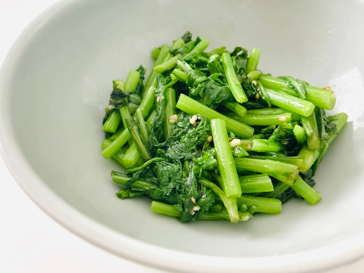 「春菊のナムル」