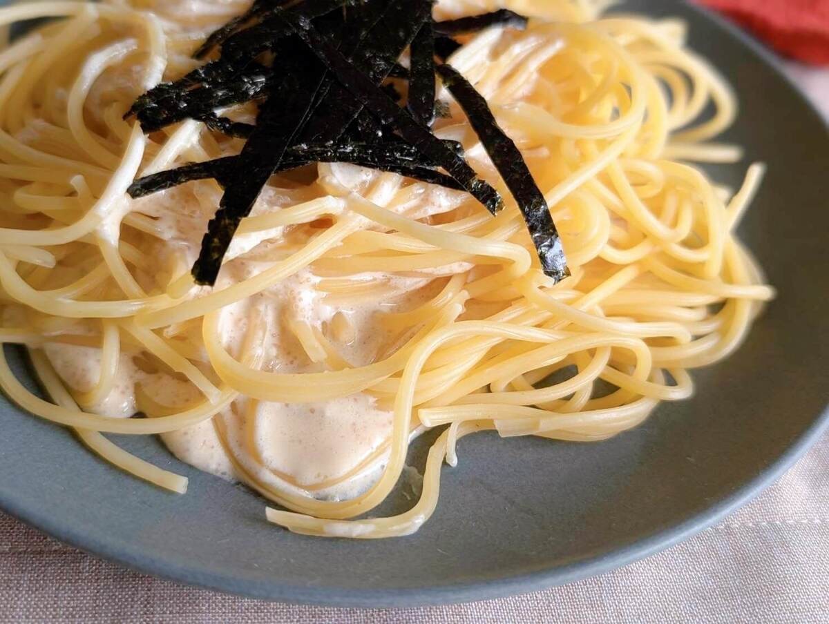 休日おうち外食さん「たらこソースシシリー風」のレシピ