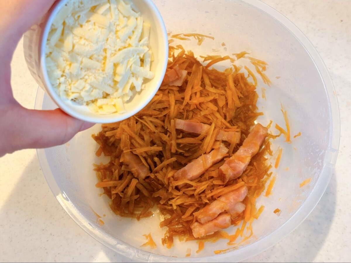 家事ヤロウ!!!「にんじんdeボナーラ」