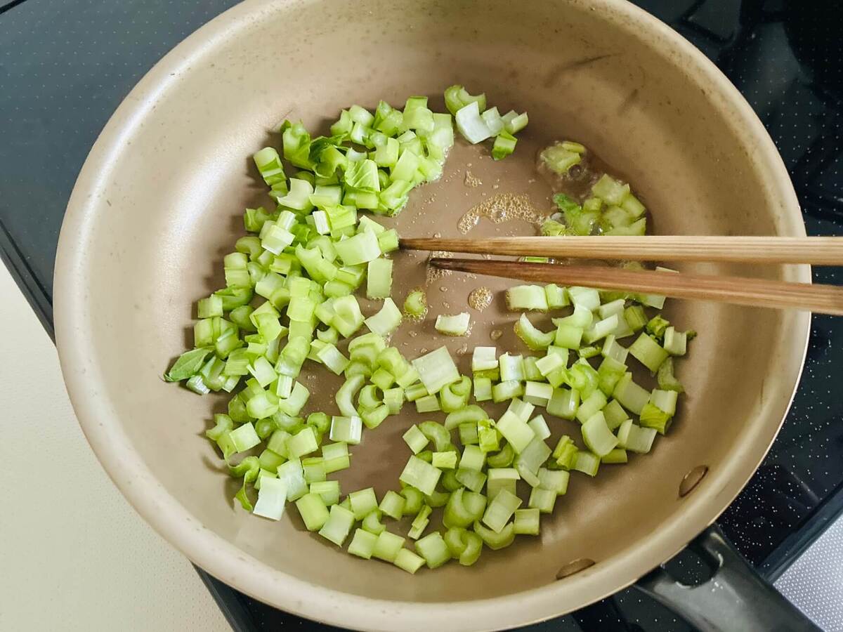 「小松菜と鰹節のふりかけ」