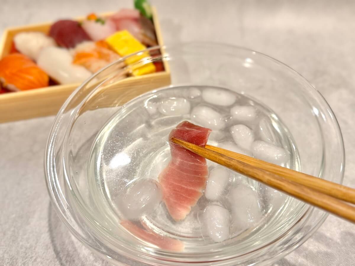 スーパーのお寿司をまるで寿司屋の本格寿司に!裏ワザ実践