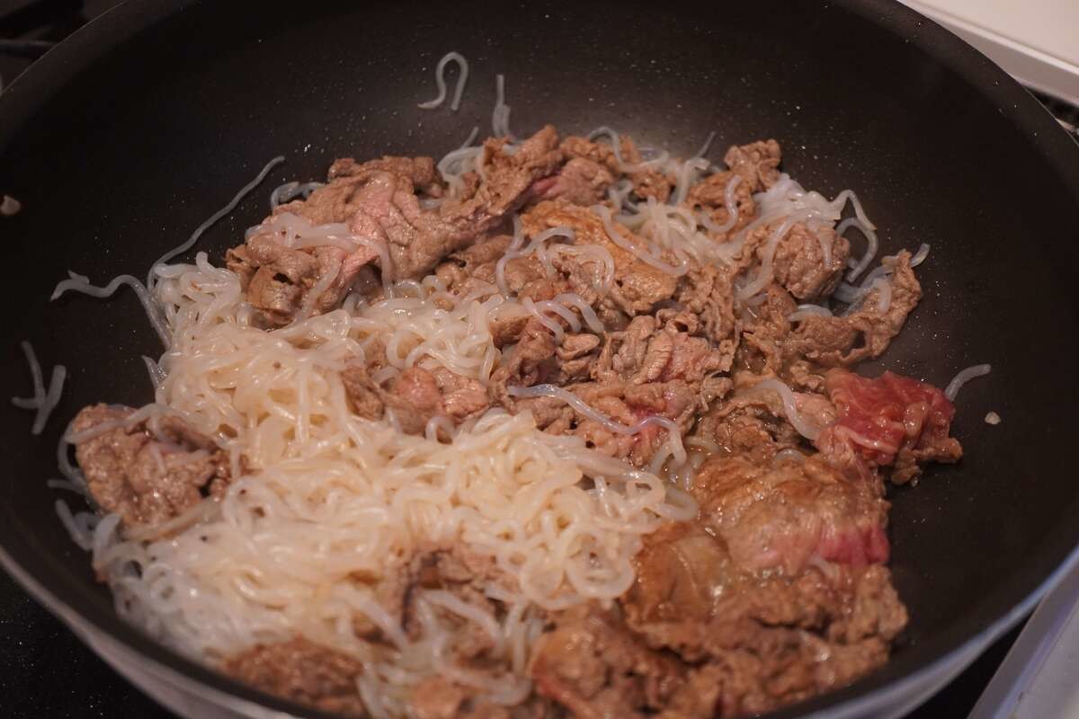 小林まさみさん「しらたきチャプチェ」