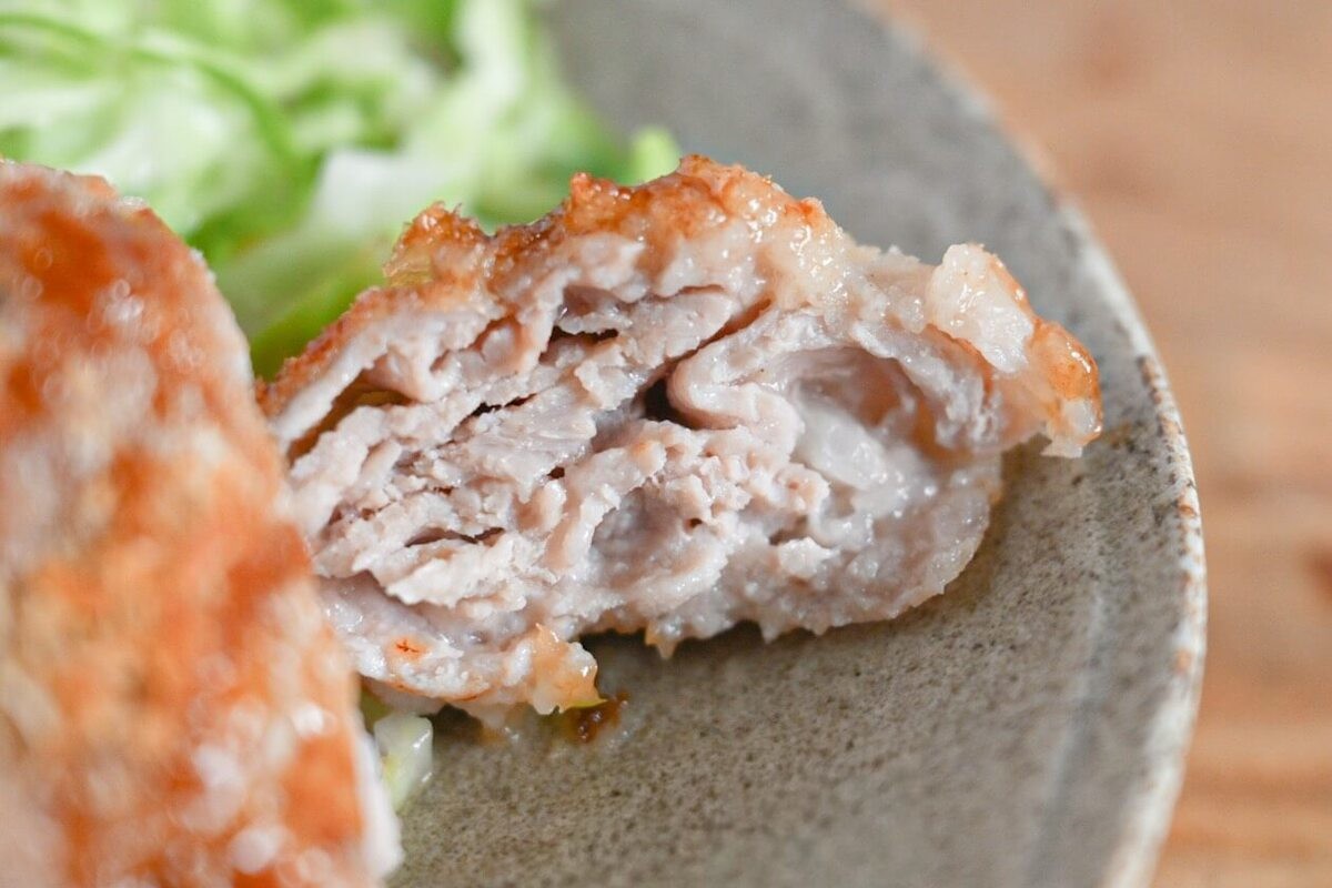 豚こまパン粉焼き