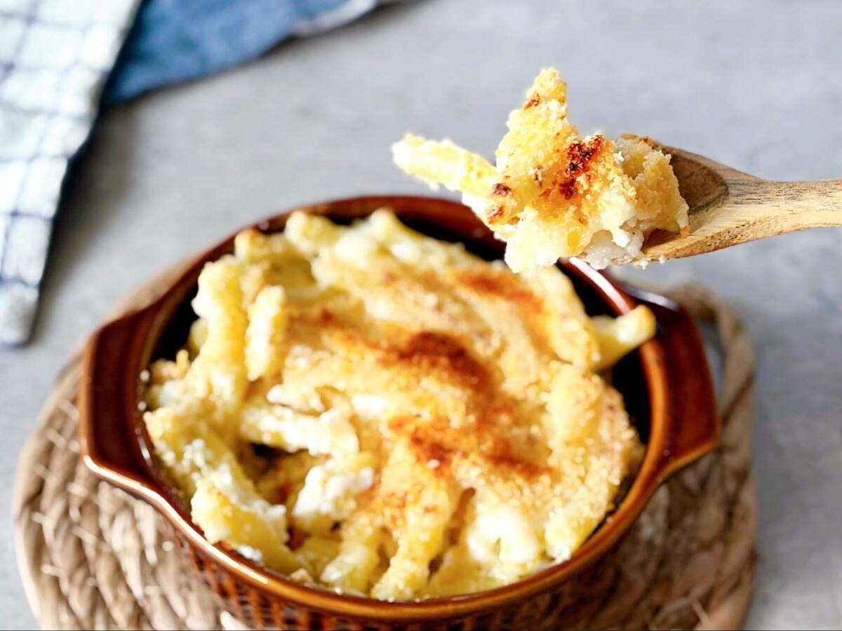 三國清三さん「クラシックなマカロニグラタン」