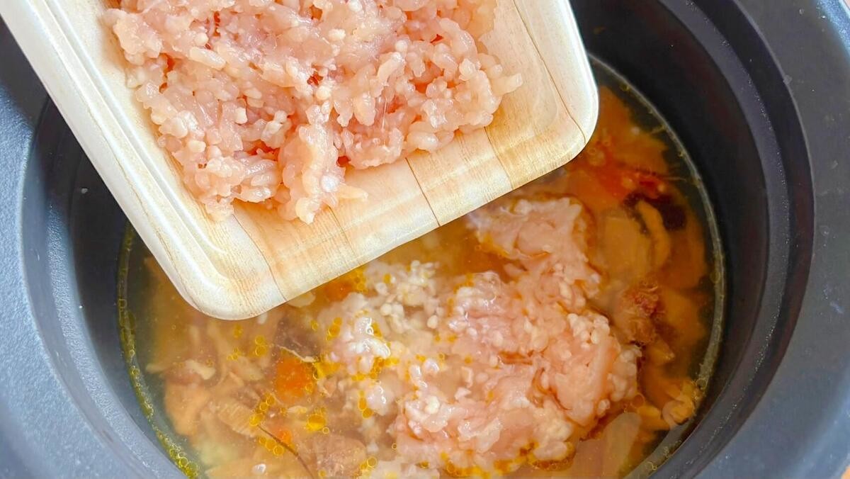 鶏そぼろ炊き込みご飯