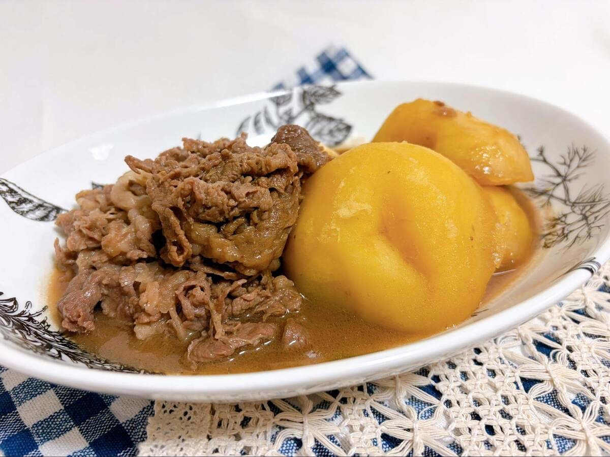 長谷川あかりさん「シンプル肉じゃが」