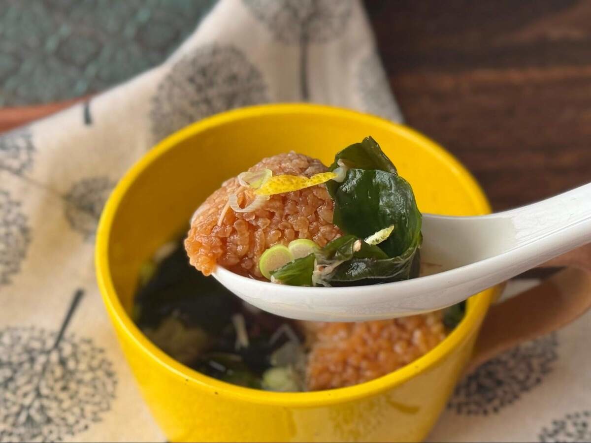 和田明日香さん「即席余り物お吸い物」