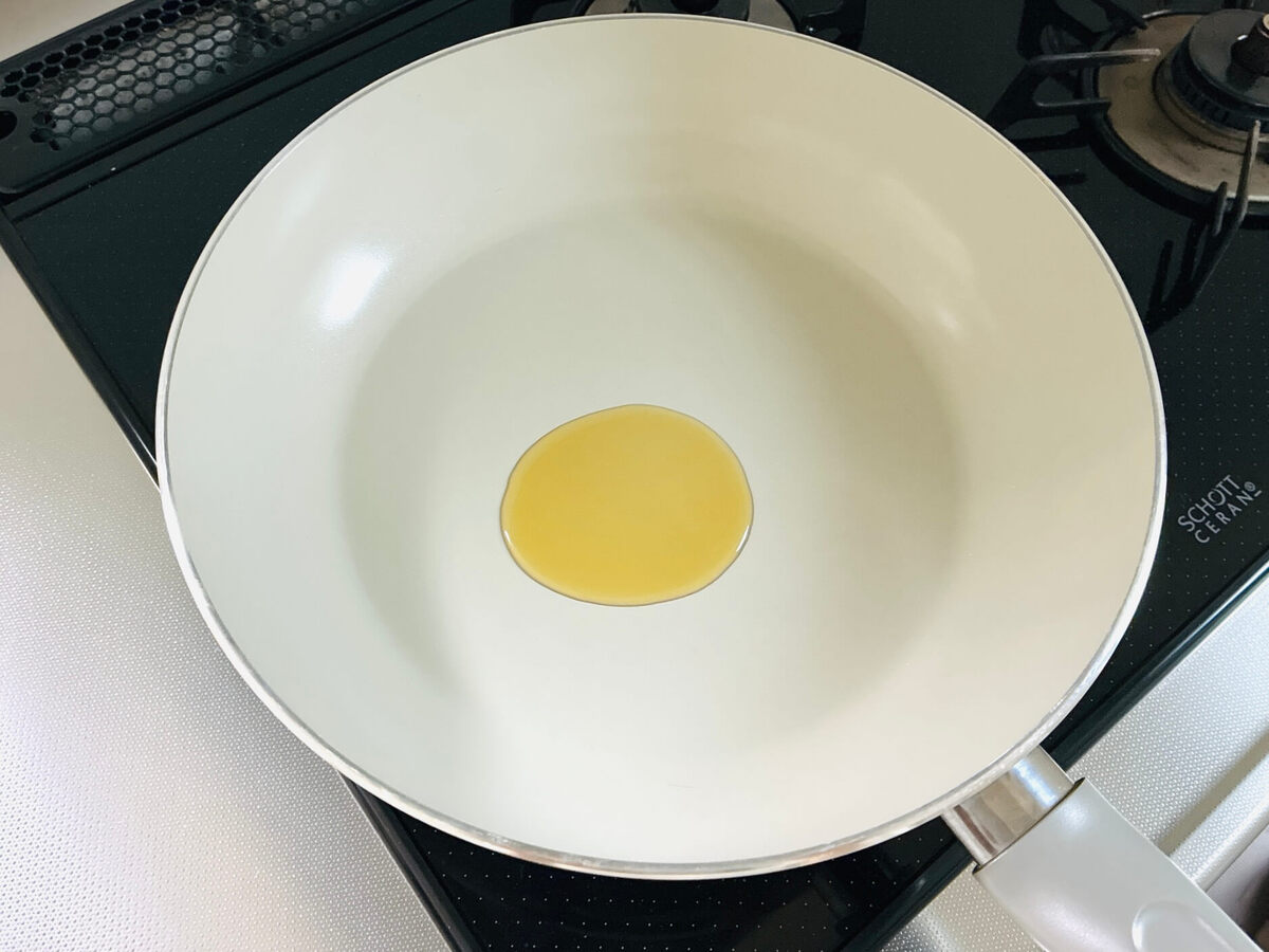 ねぎの青い部分のチヂミ風