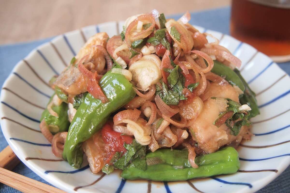 あじの香味和え