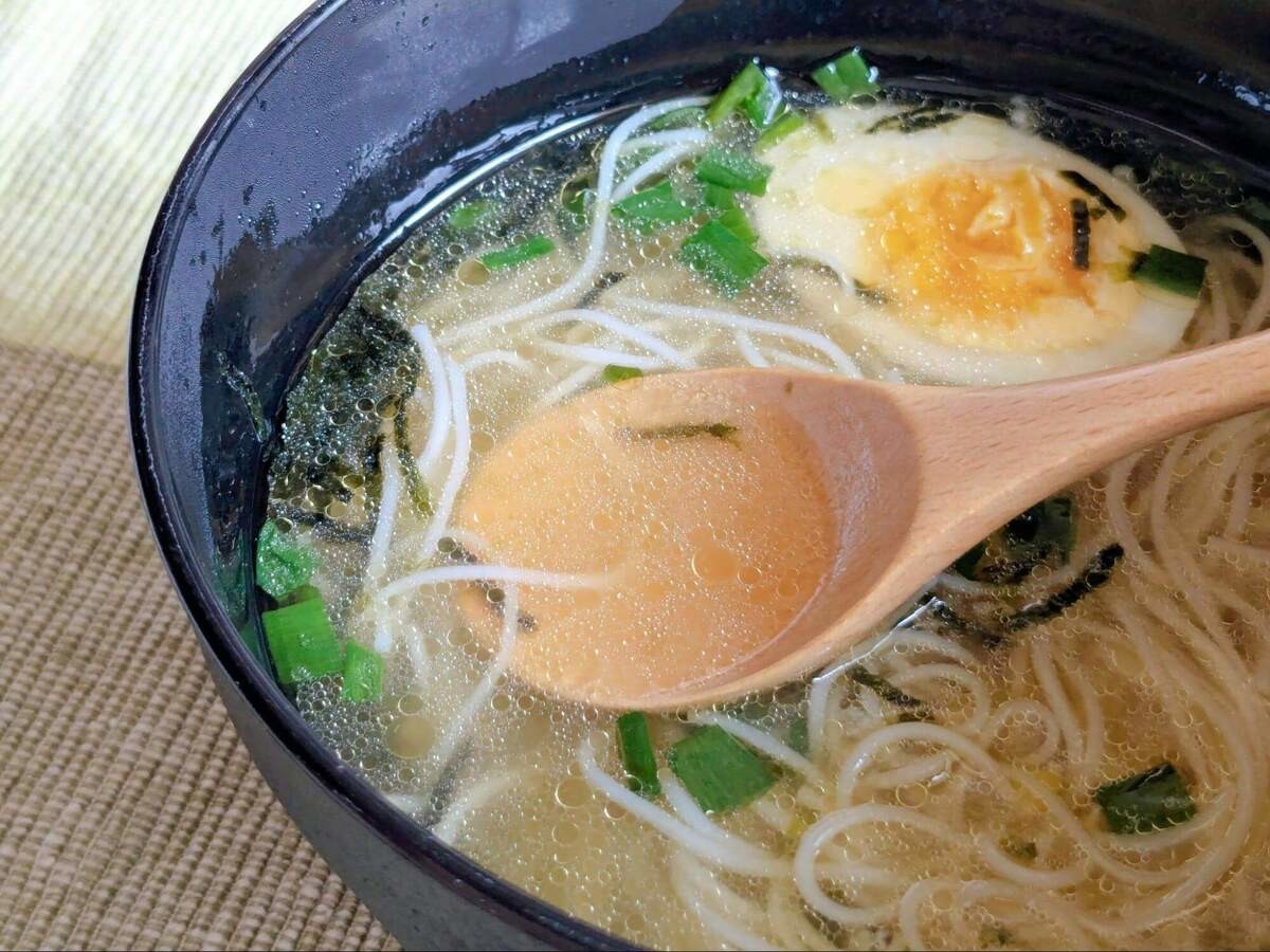 目黒蓮さん「優しいおだしの塩にゅうめん」