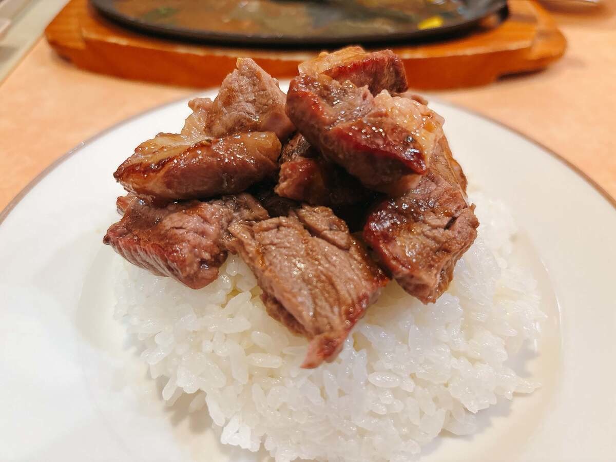 サイゼリヤ流「ペッパーランチ」