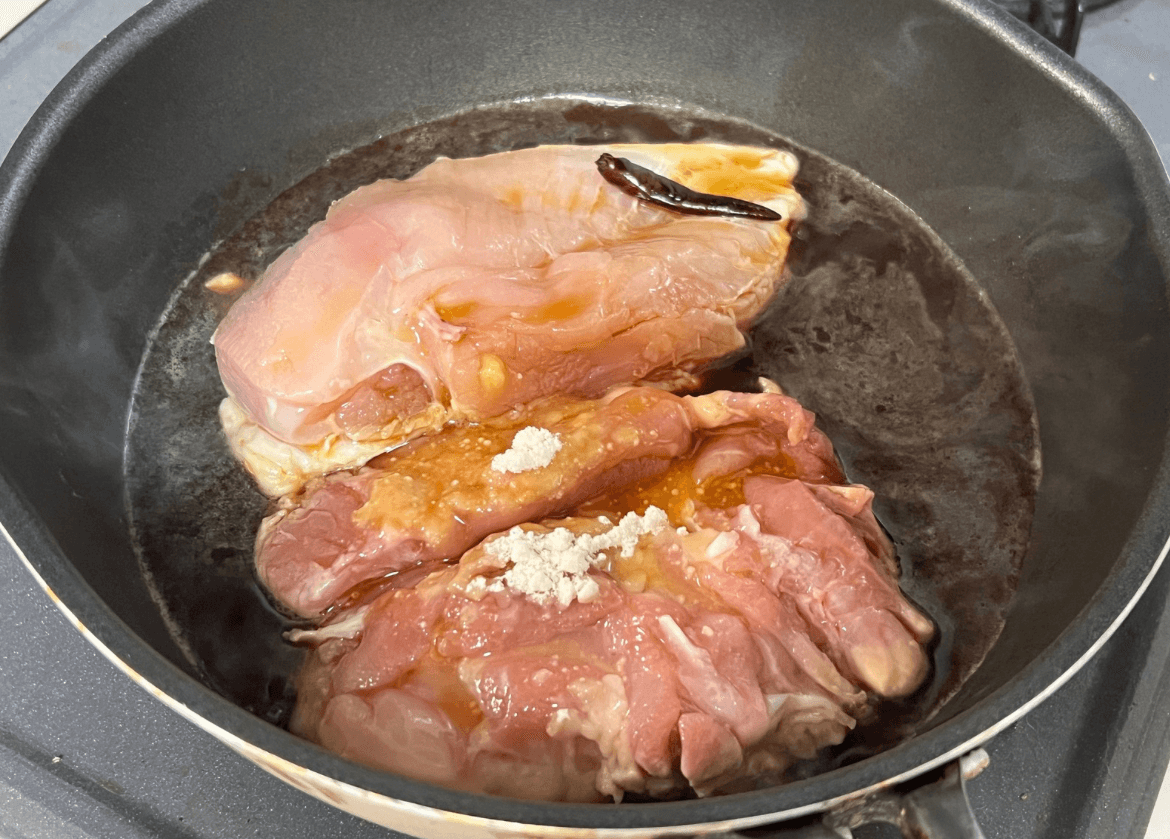 城戸崎愛さん「鶏肉のしょうゆ煮」