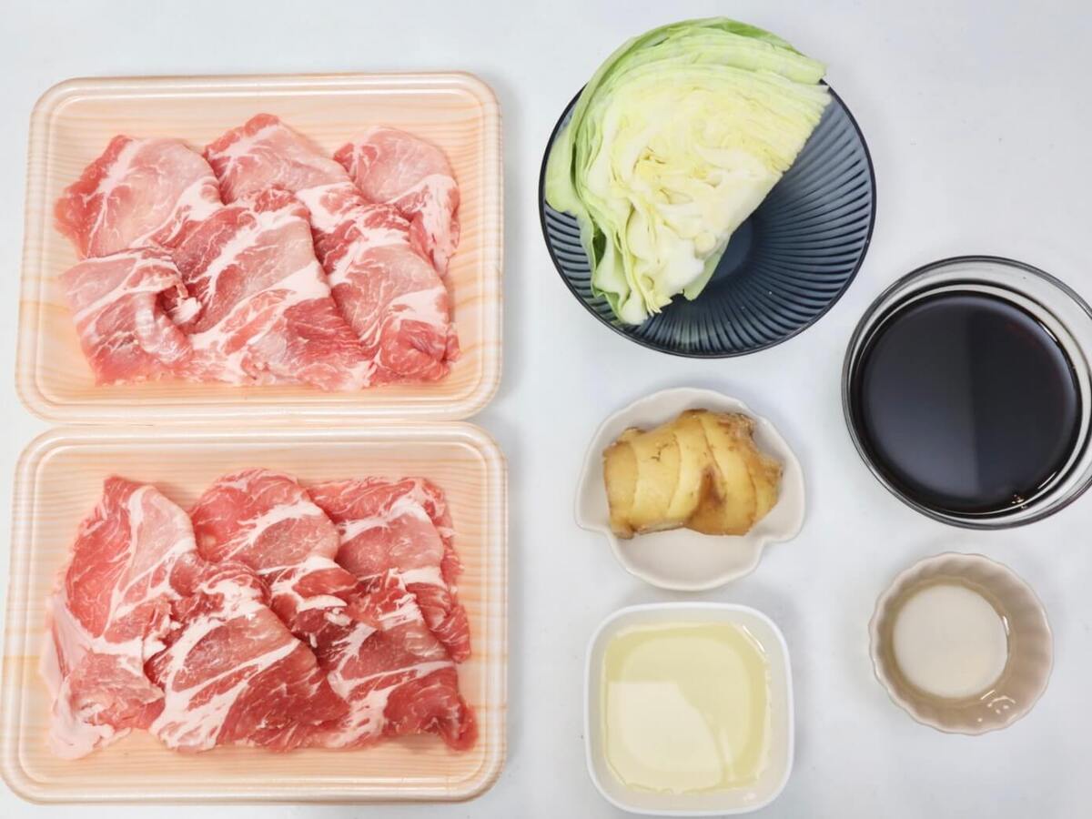 豚のしょうが焼き