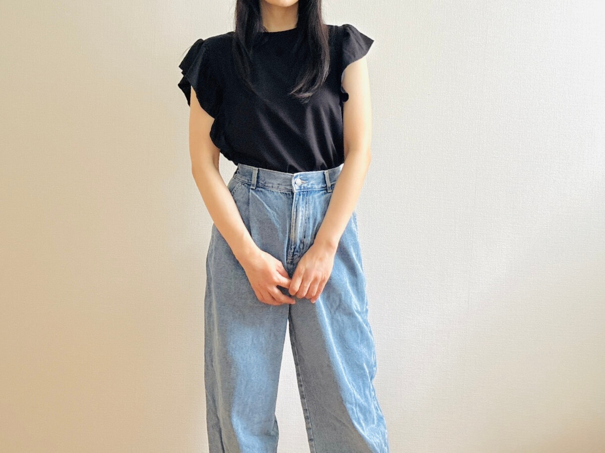 【GU】「しれっと吸汗速乾」着回し3コーデ