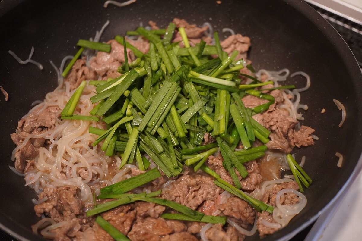 小林まさみさん「しらたきチャプチェ」