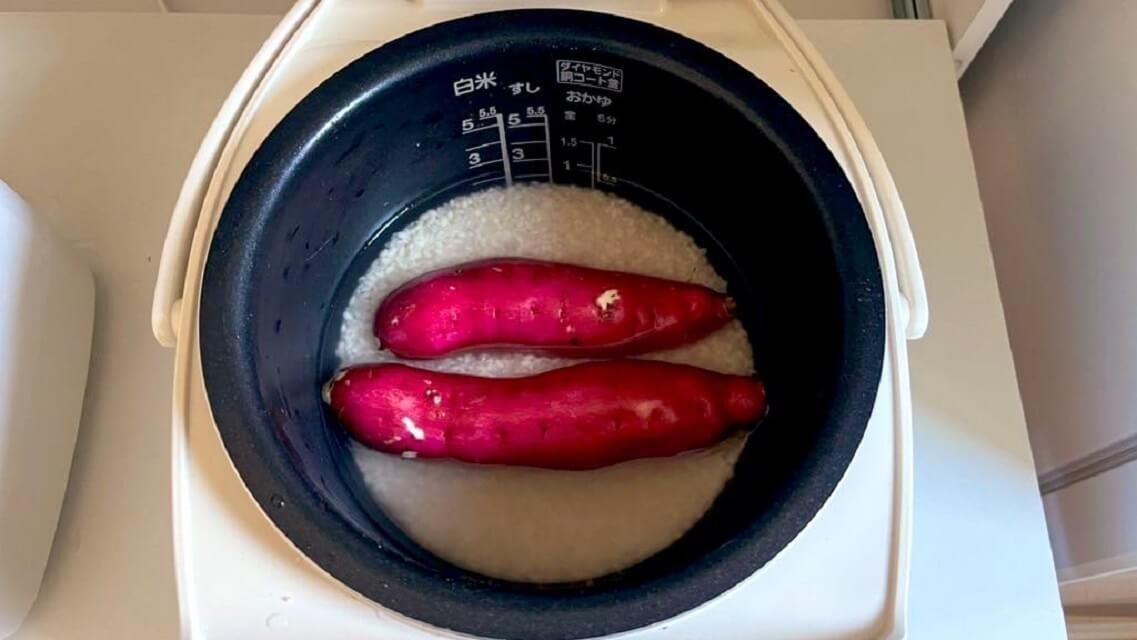 「さつまいもご飯」のレシピ