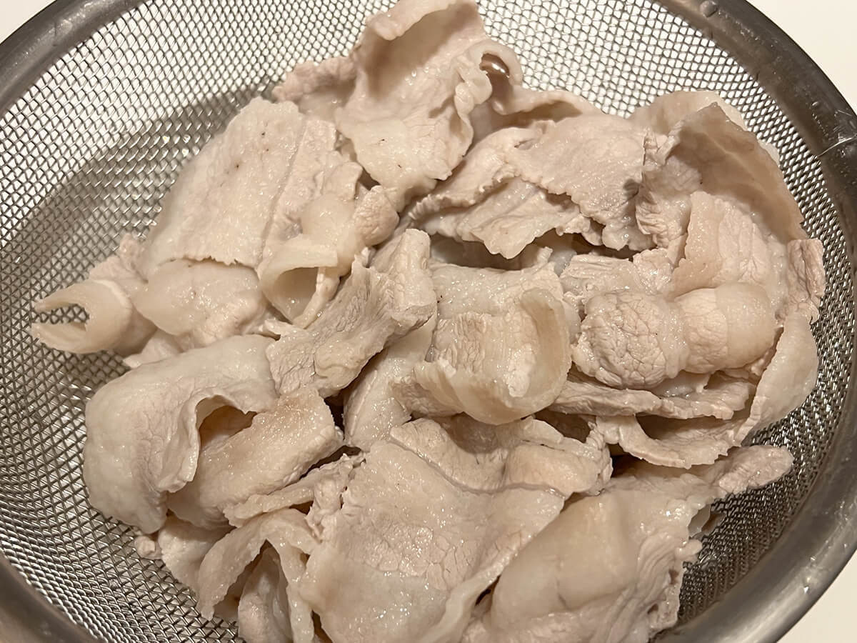 山本ゆりさん「豚バラうまだれ」