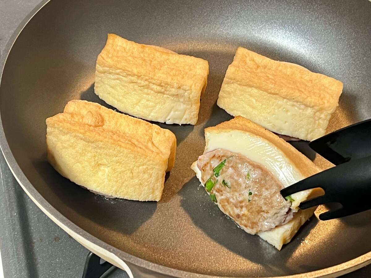 もこ⌇夫の胃袋つかんだ褒められごはんさん「厚揚げニラつくね」のレシピ
