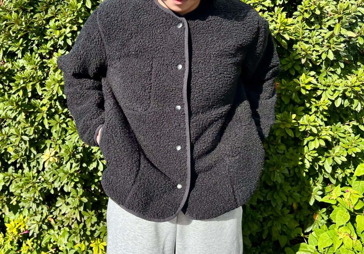 ワークマン「レディースボアフリースカーデガン」