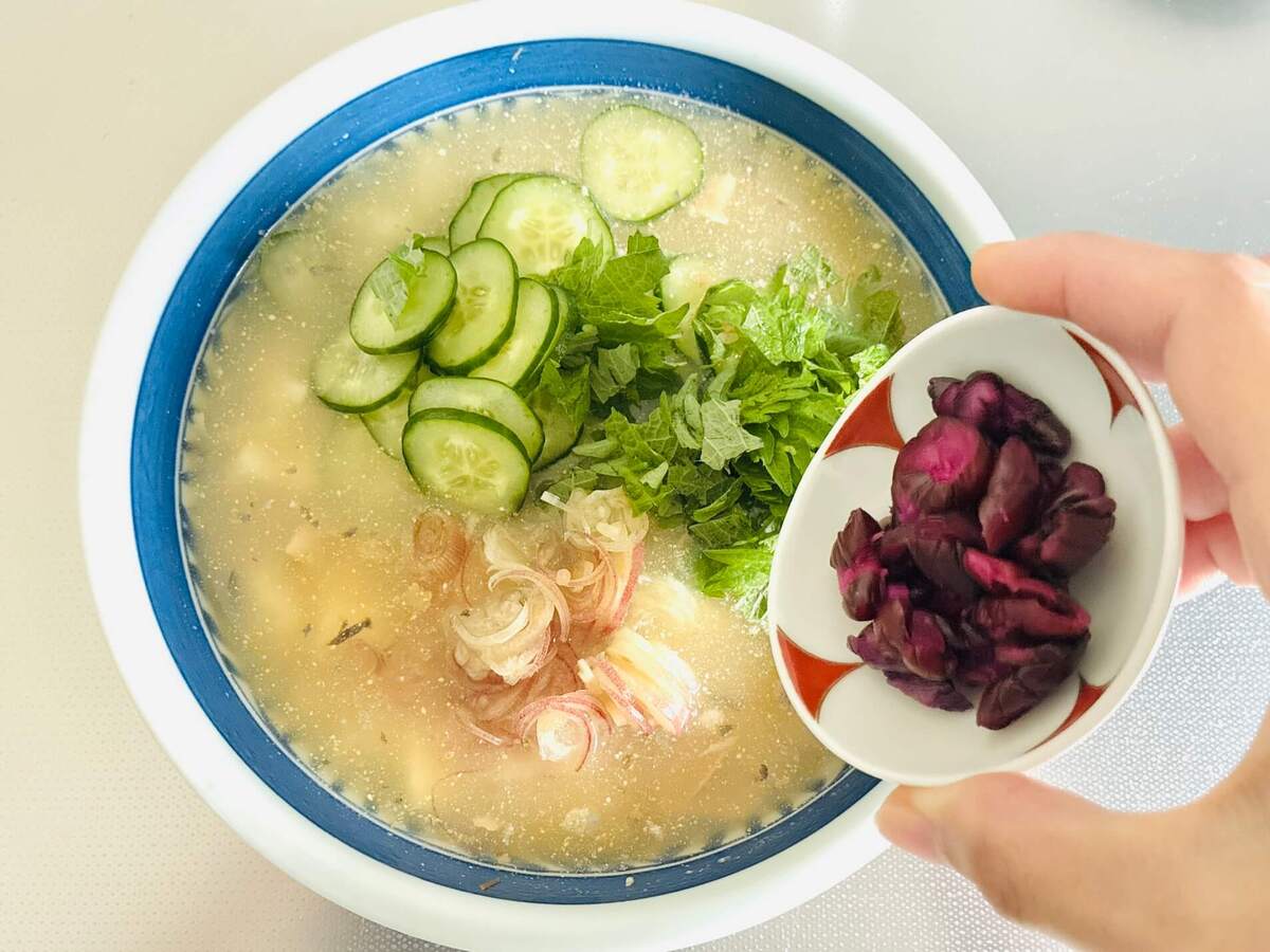 さかなクン「さば味噌茶漬け」のレシピ