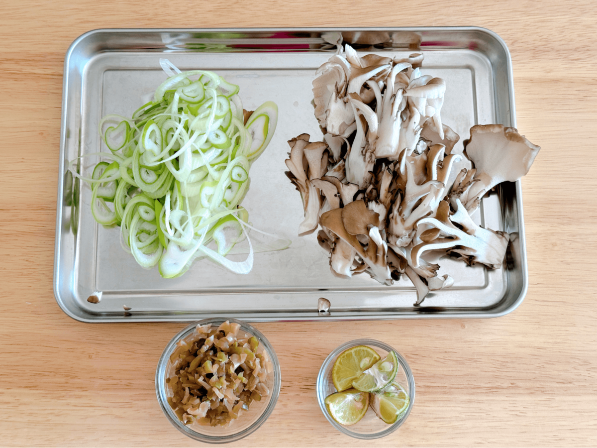 笠原将弘さん「サバのマイタケあんかけ」