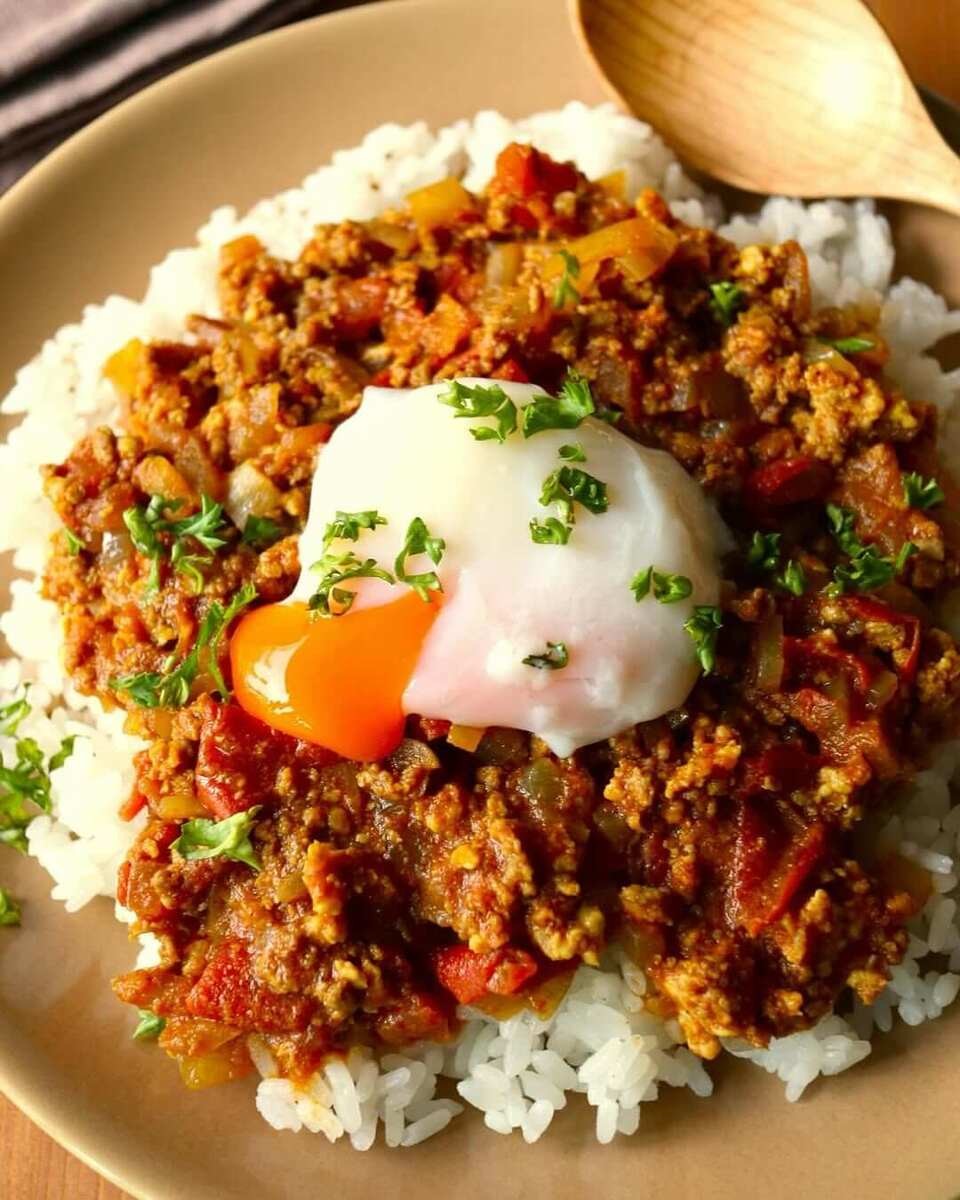 京さん特製「無水キーマカレー」