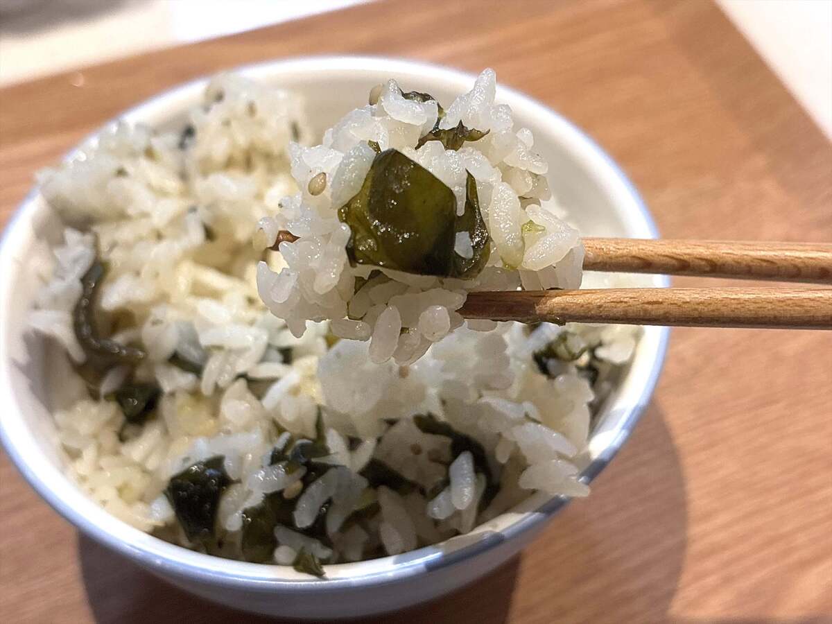 「わかめごはん」レシピ