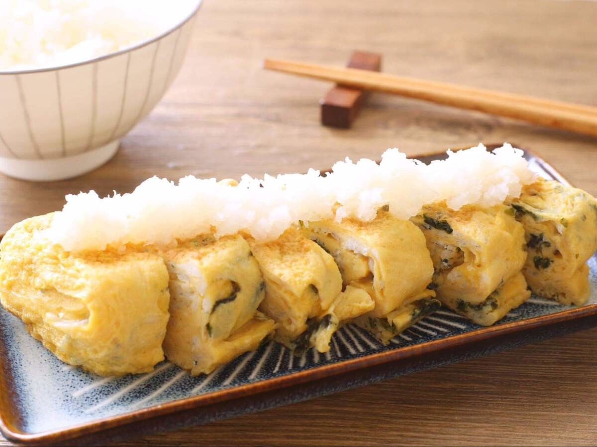 目黒蓮さん「しらすと海苔の玉子焼」のレシピ