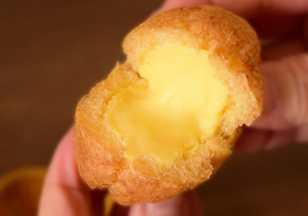 洋菓子のヒロタ「カスタードシュークリーム 4個入り」