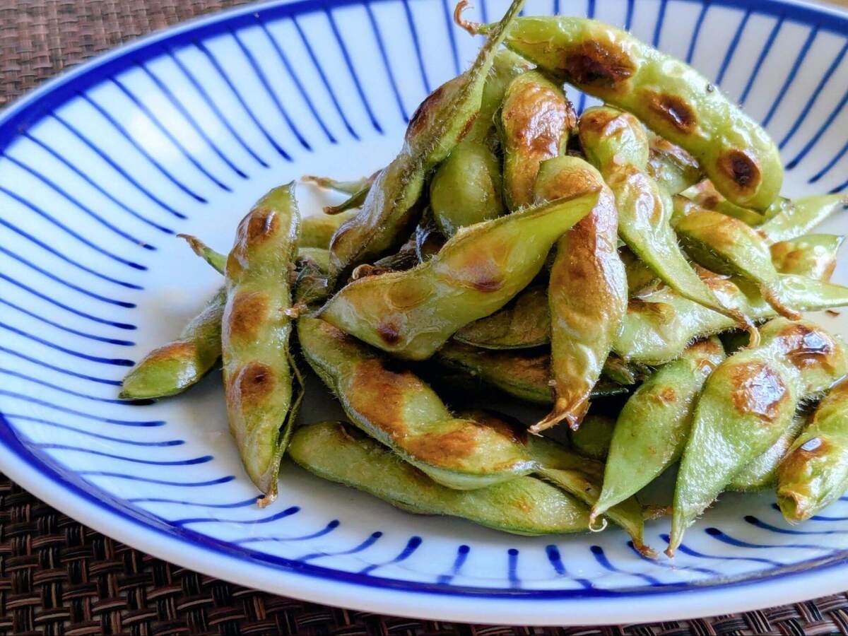 岩崎ファーム公式「焼き枝豆」のレシピ