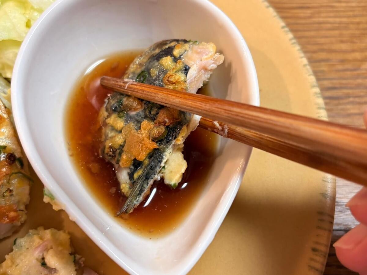 いわしのカリカリ焼き