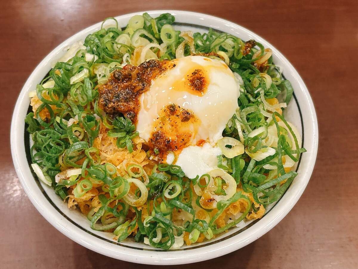 【丸亀製麺】天かす丼