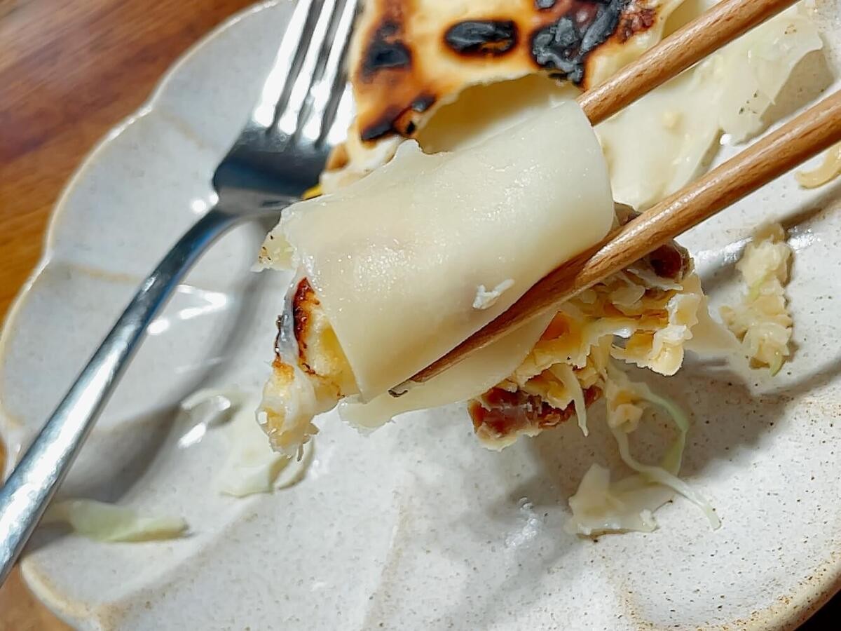 日清食品「包まないカップヌードル餃子」のレシピ