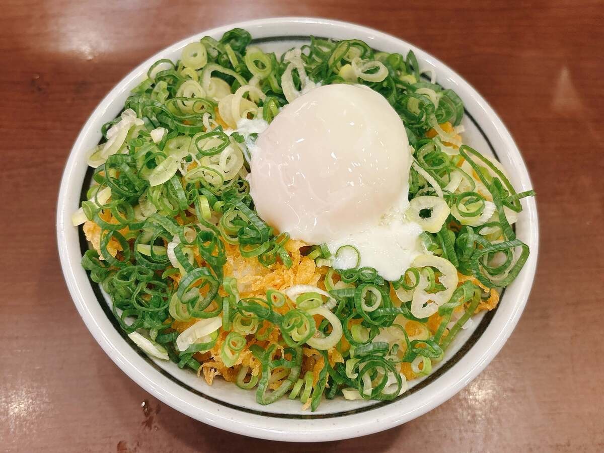 【丸亀製麺】天かす丼