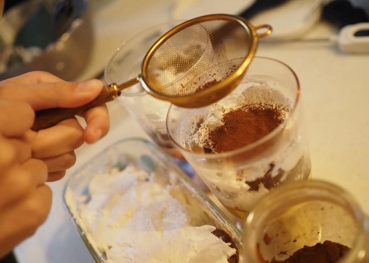 業務スーパー簡単ティラミス風ケーキ