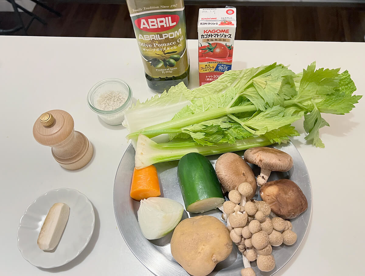 落合務さん「ミネストローネ」