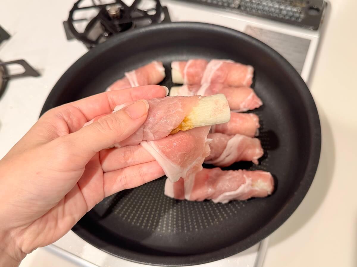 肉巻きチーちくわ