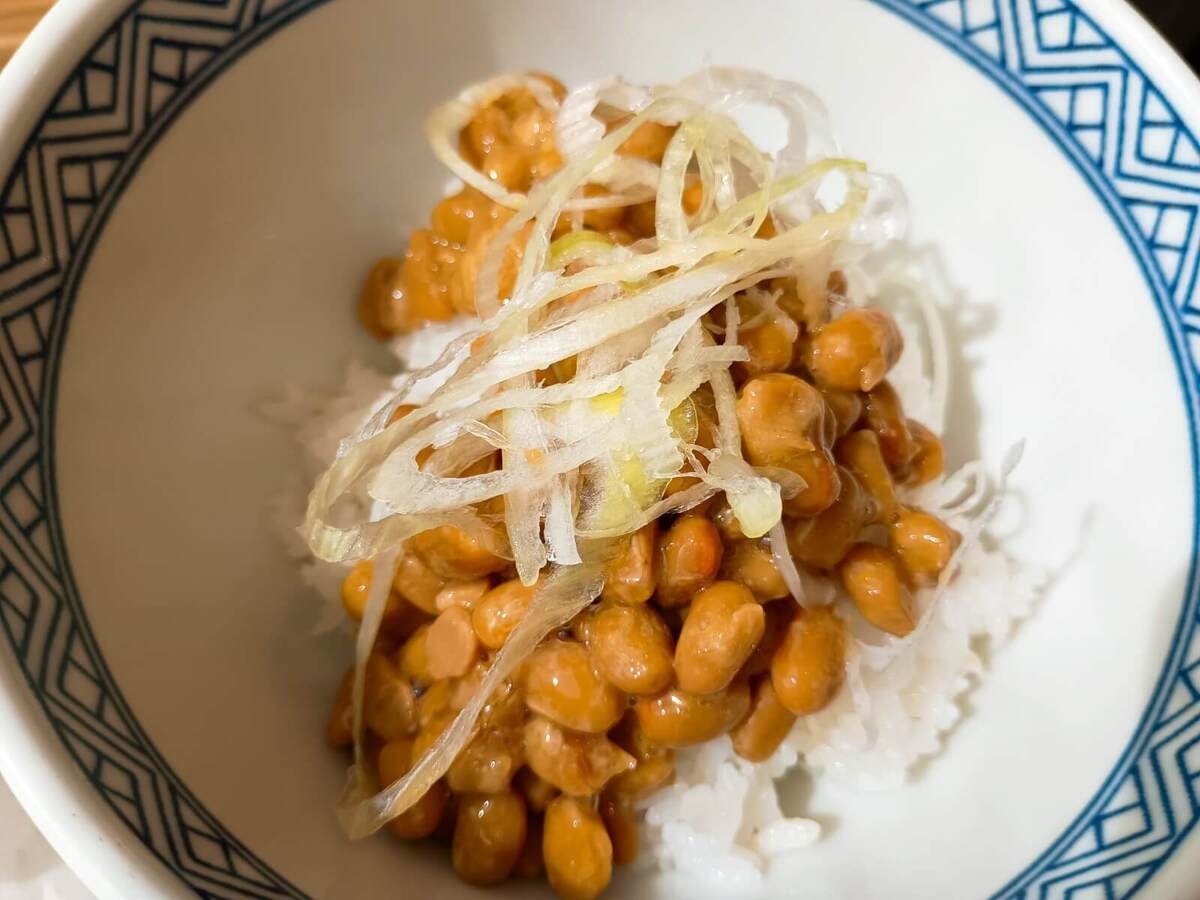 「吉野家」で、朝食メニュー