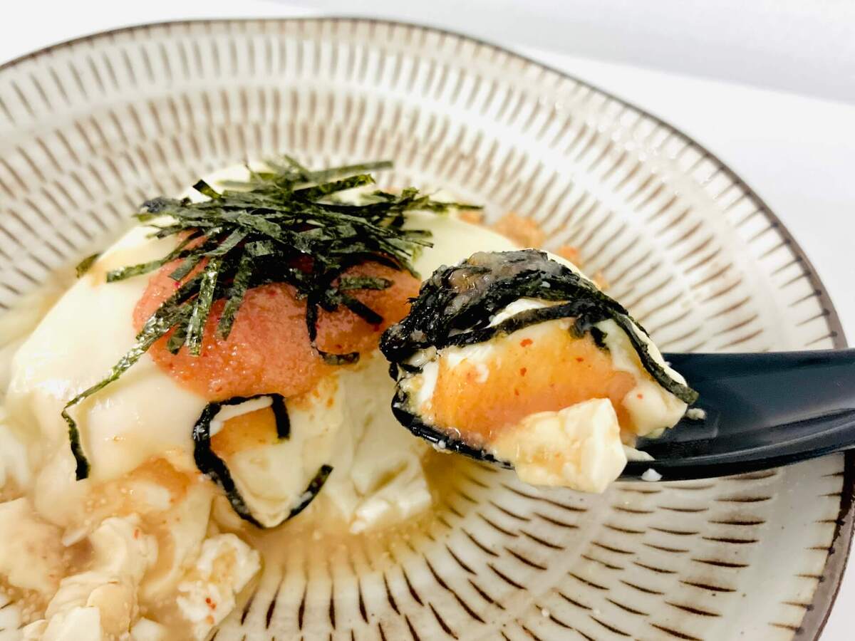 「めんたいチーズ温奴」