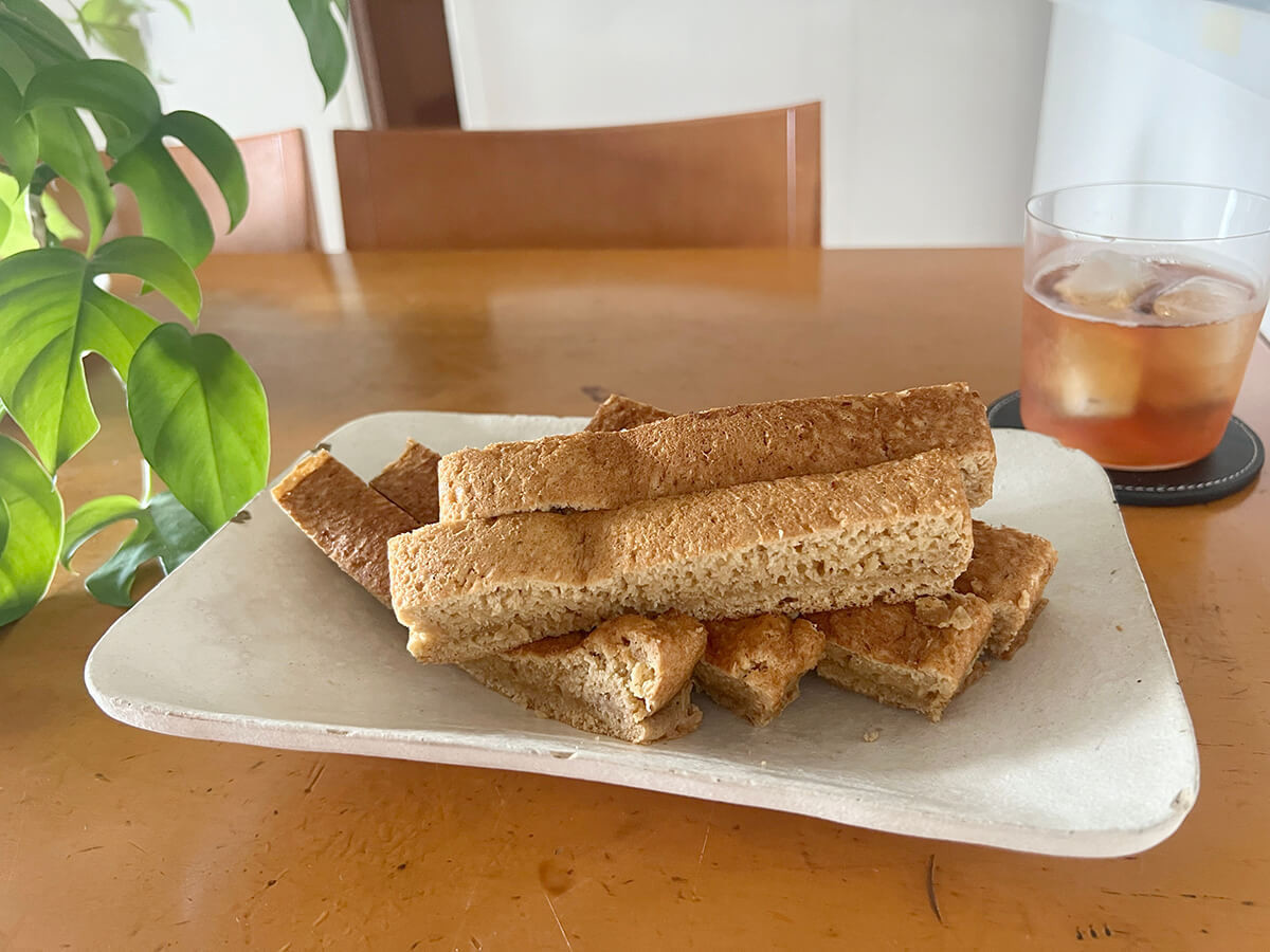 和平フレイズ「玉子焼き器で作るポッポ焼き」のレシピ