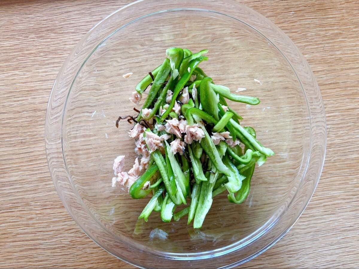 塩こんぶとツナ