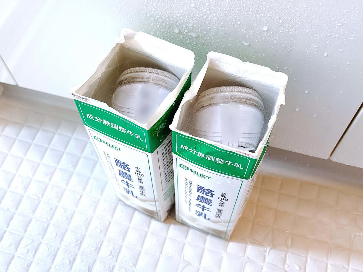 牛乳パックで上履き洗いがラクになる裏ワザ
