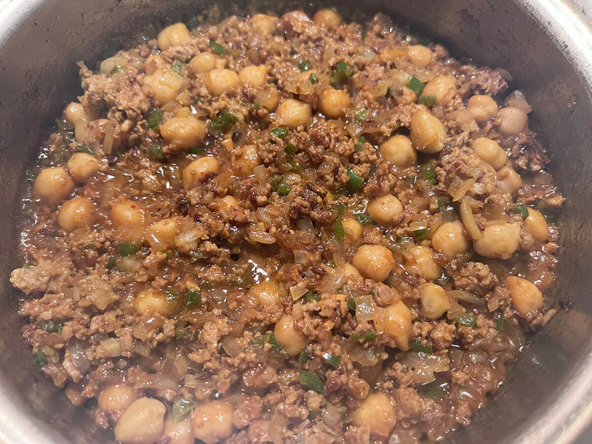堀江ひろ子さん「キーマカレー」
