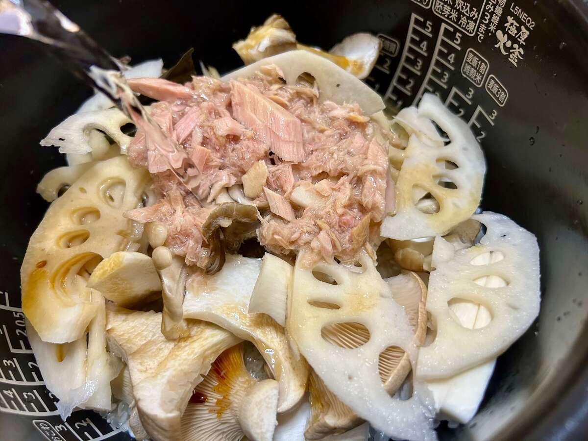 マイタケ炊き込みご飯