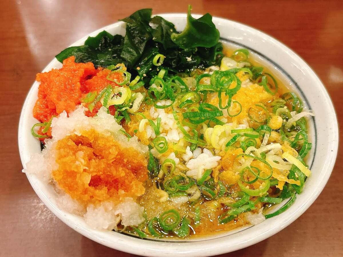 【丸亀製麺】天かす丼