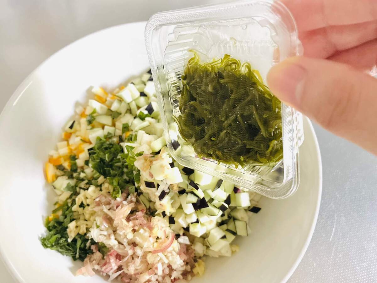 Shieさん「ズッキーニの山形だし」のレシピ