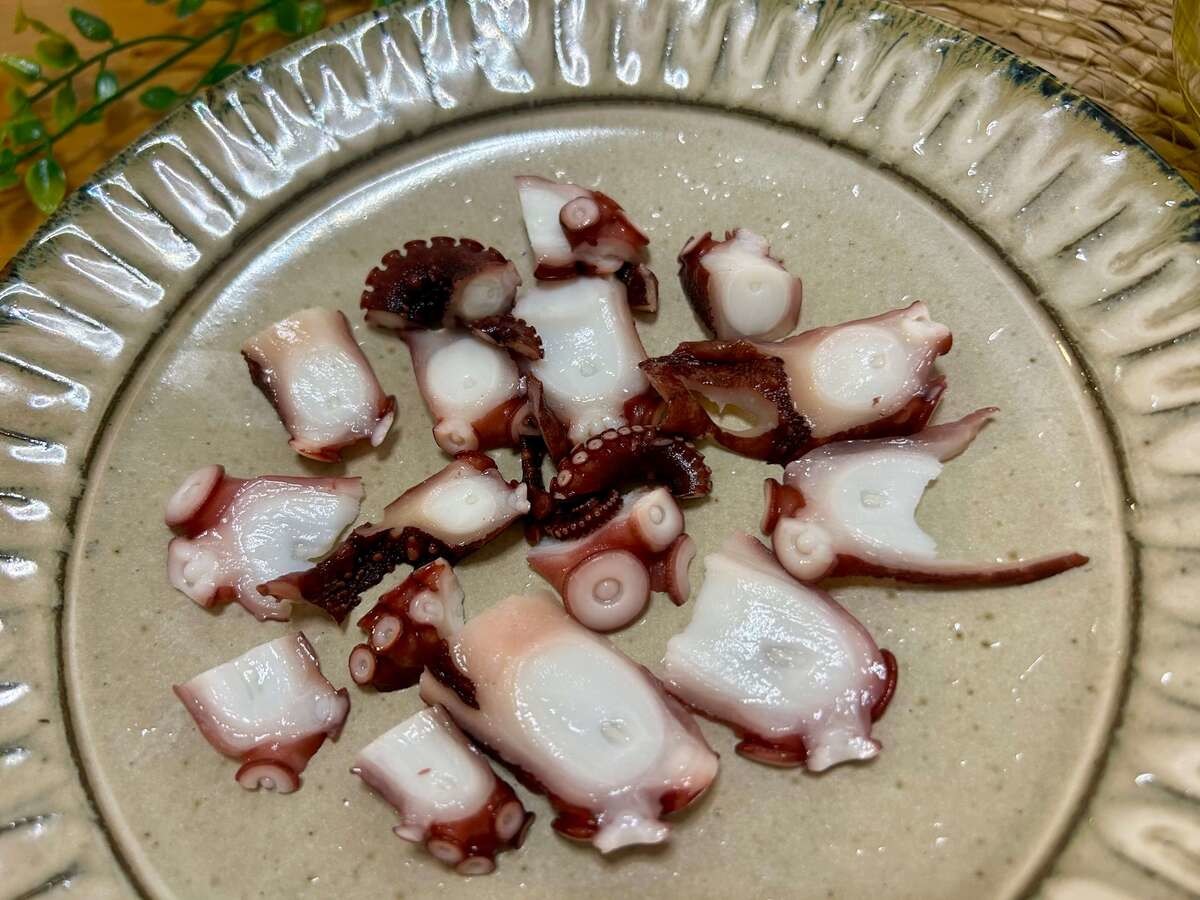 タコのカルパッチョ