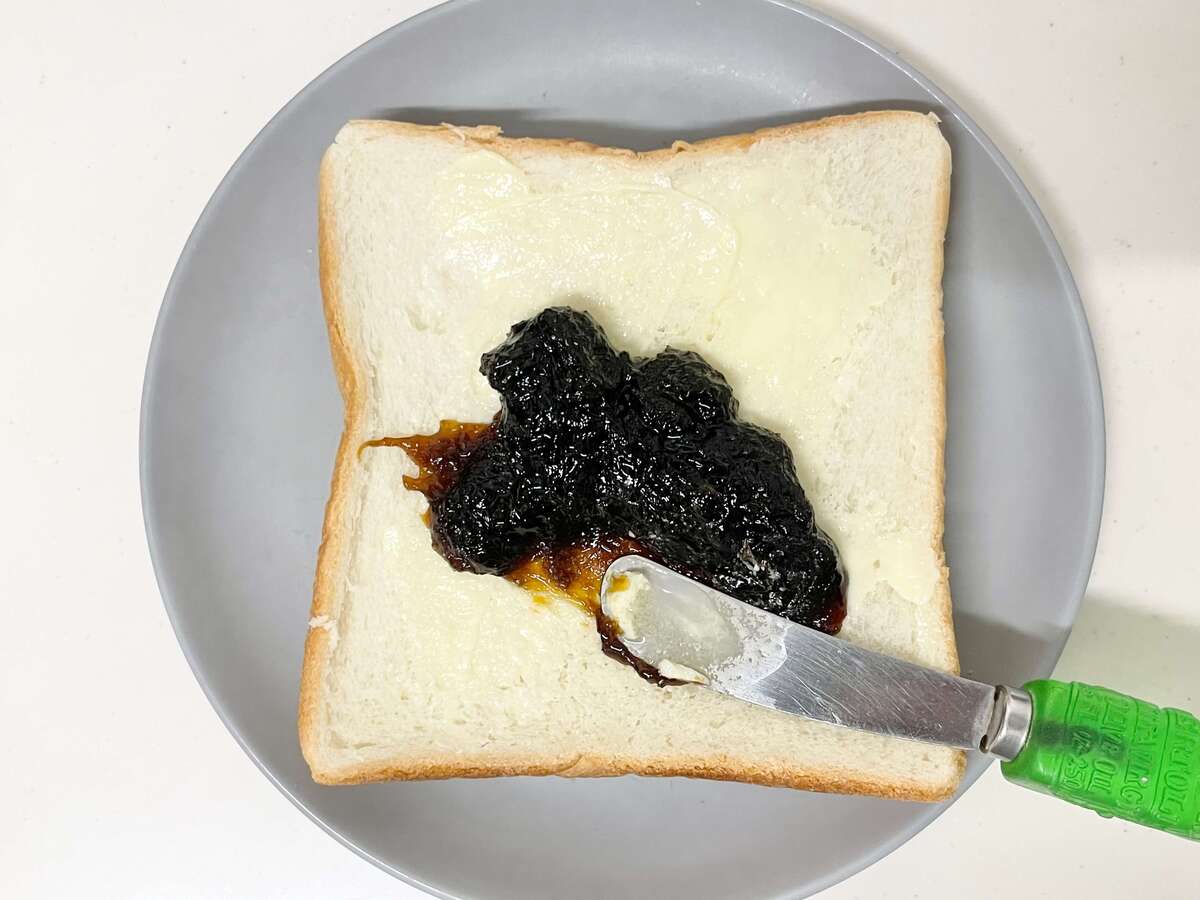 海苔の佃煮マヨトースト